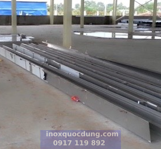 Máng xối sắt 1